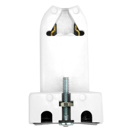 Jandorf Socket Med Bi-Pin Pedestal Fluorescent Lamp Socket C60497